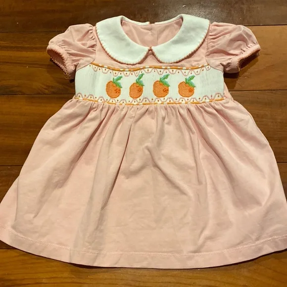 Shrimp and Grits Dresses Shrimp Grits Smocked Peaches Collared